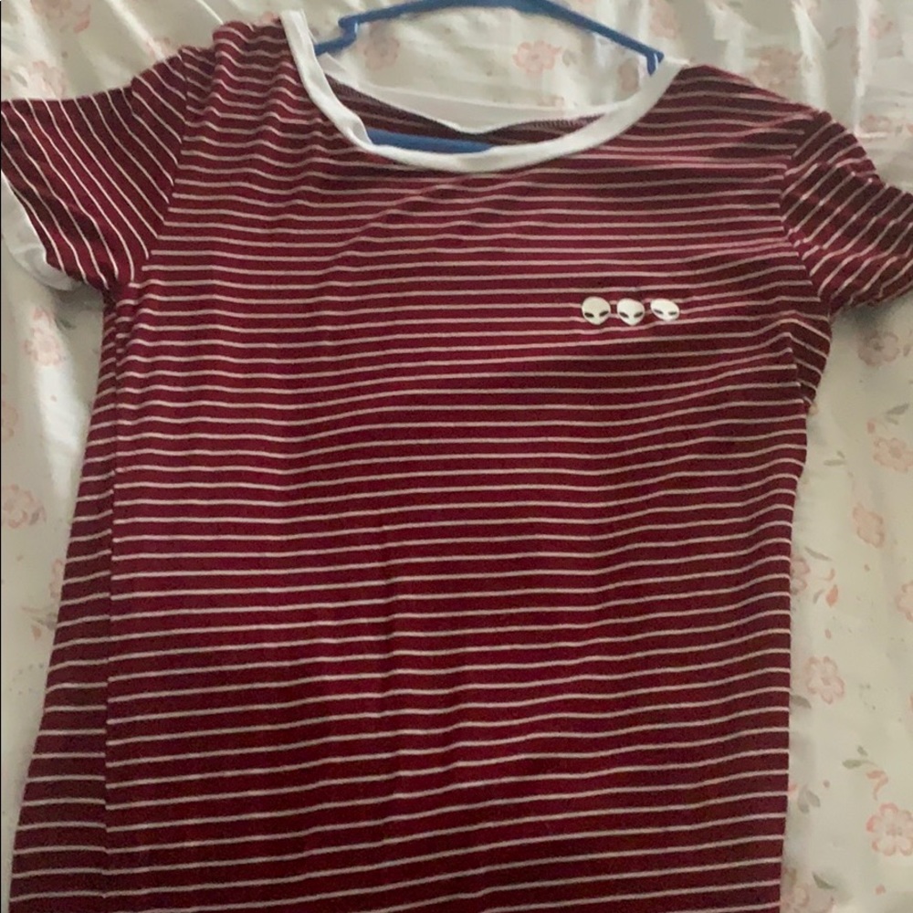 Zumiez stripped t shirt